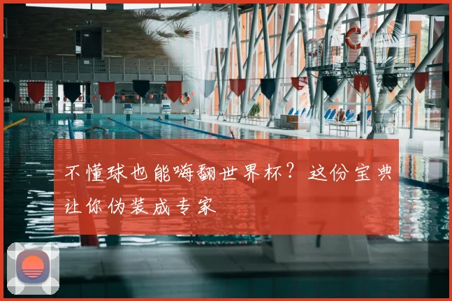 不懂球也能嗨翻世界杯？这份宝典让你伪装成专家