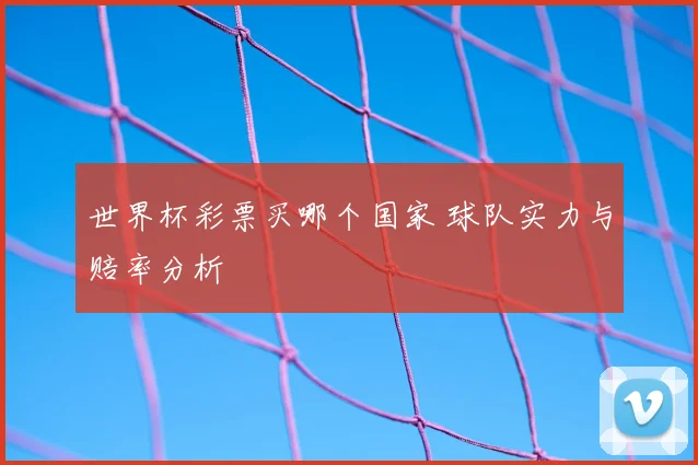 世界杯彩票买哪个国家 球队实力与赔率分析